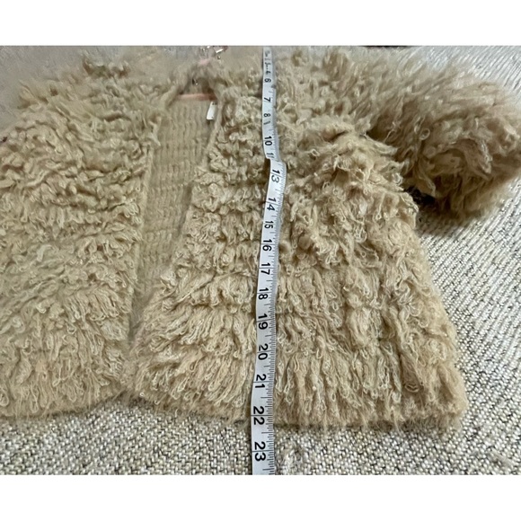 Anthropologie Knitted and Knotted Talah Shag Cardigan Sweater NWT Size XS - Picture 7 of 13